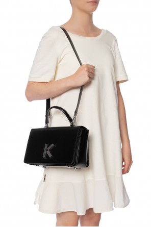 Shoulder bag with a decorative clasp, zdjęcie 2 Shoulder bag with a decorative clasp od Kenzo